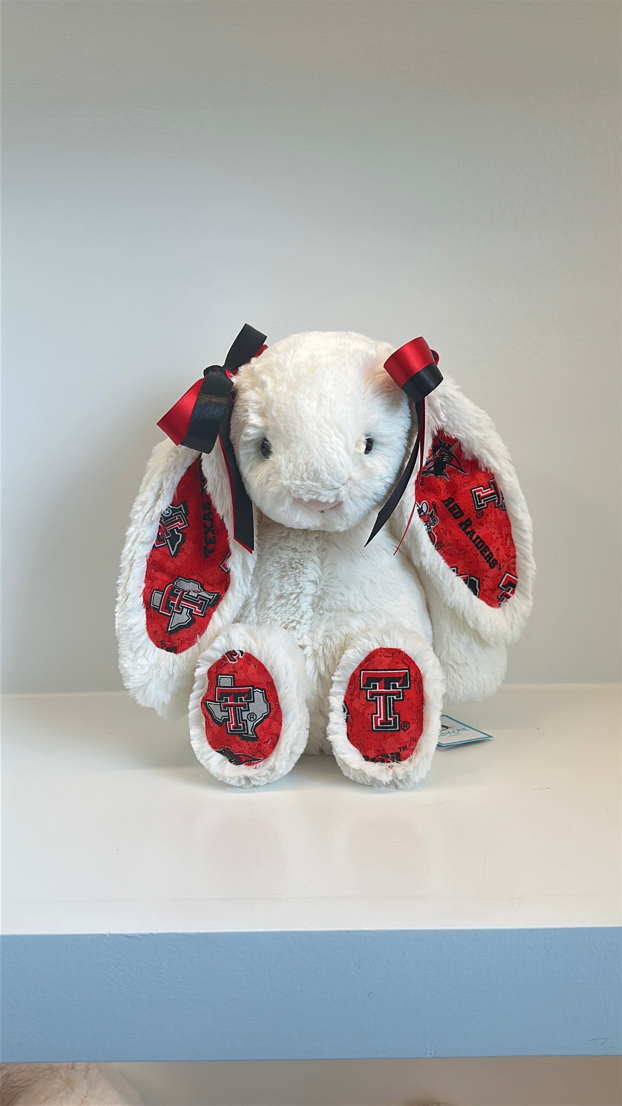 Texas Tech University Custom College Jellycat Bashful Bunny