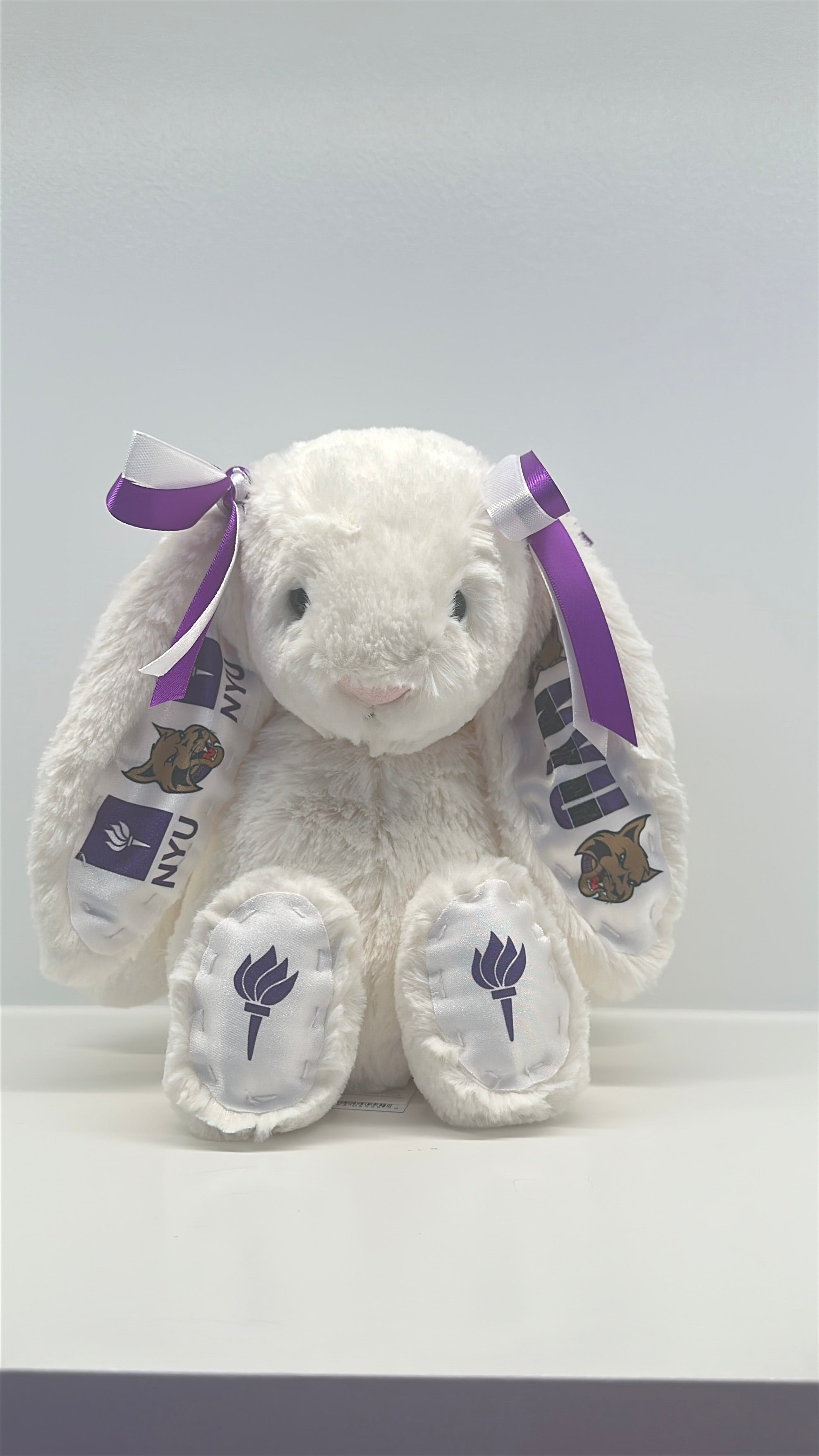 College Jellycat Bashful Bunny