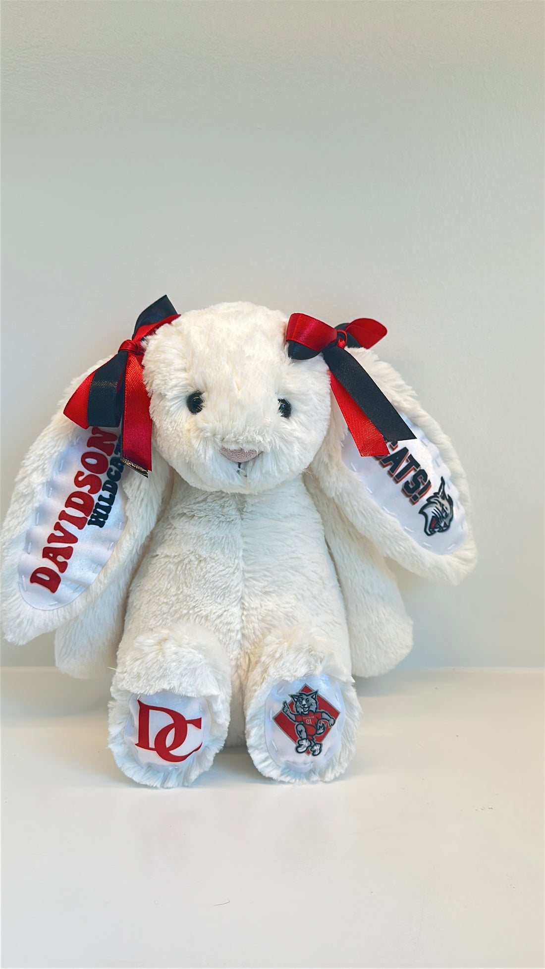 Davidson College Fully Custom Jellycat Bunny