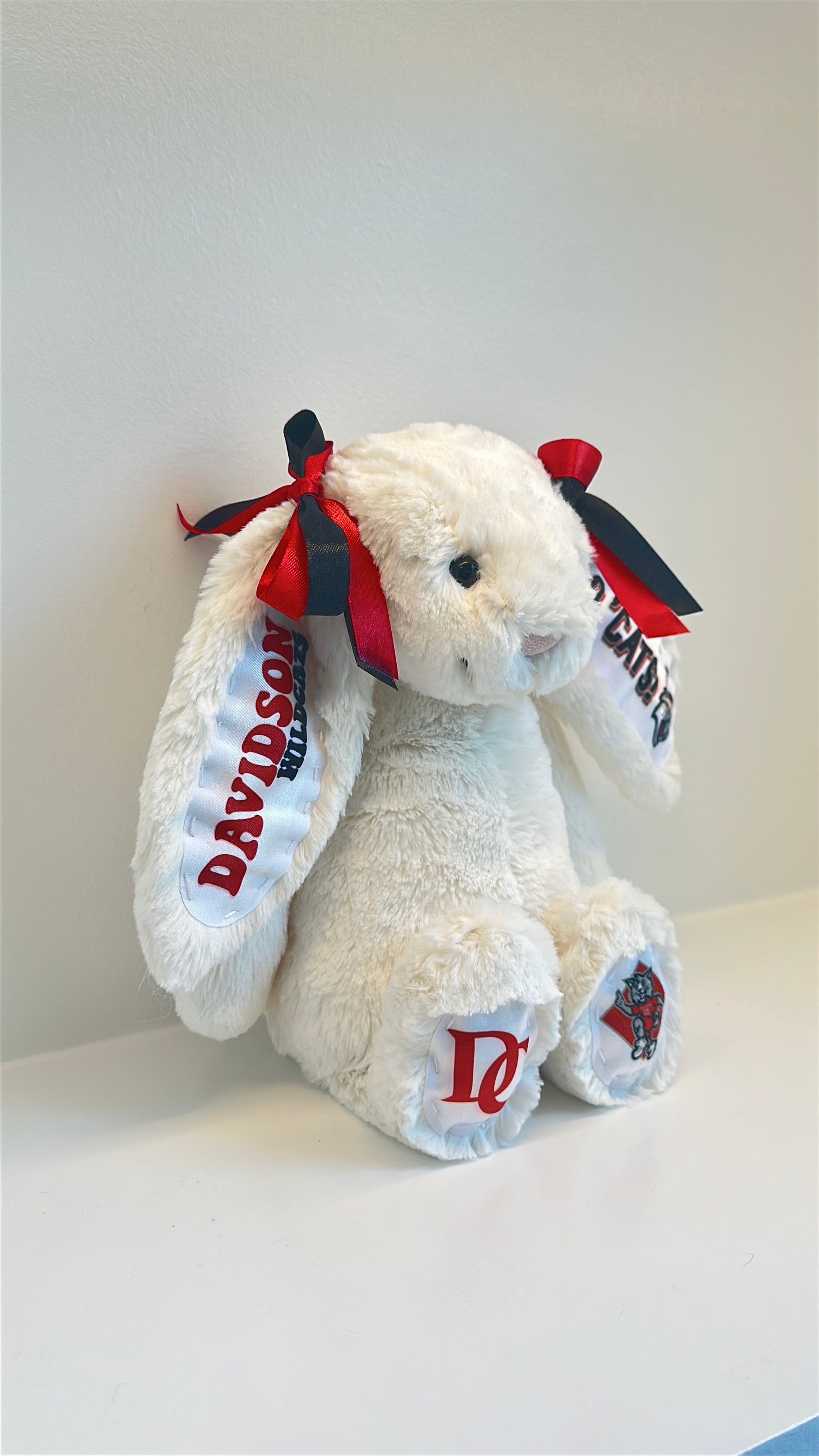 Davidson College Fully Custom Jellycat Bunny
