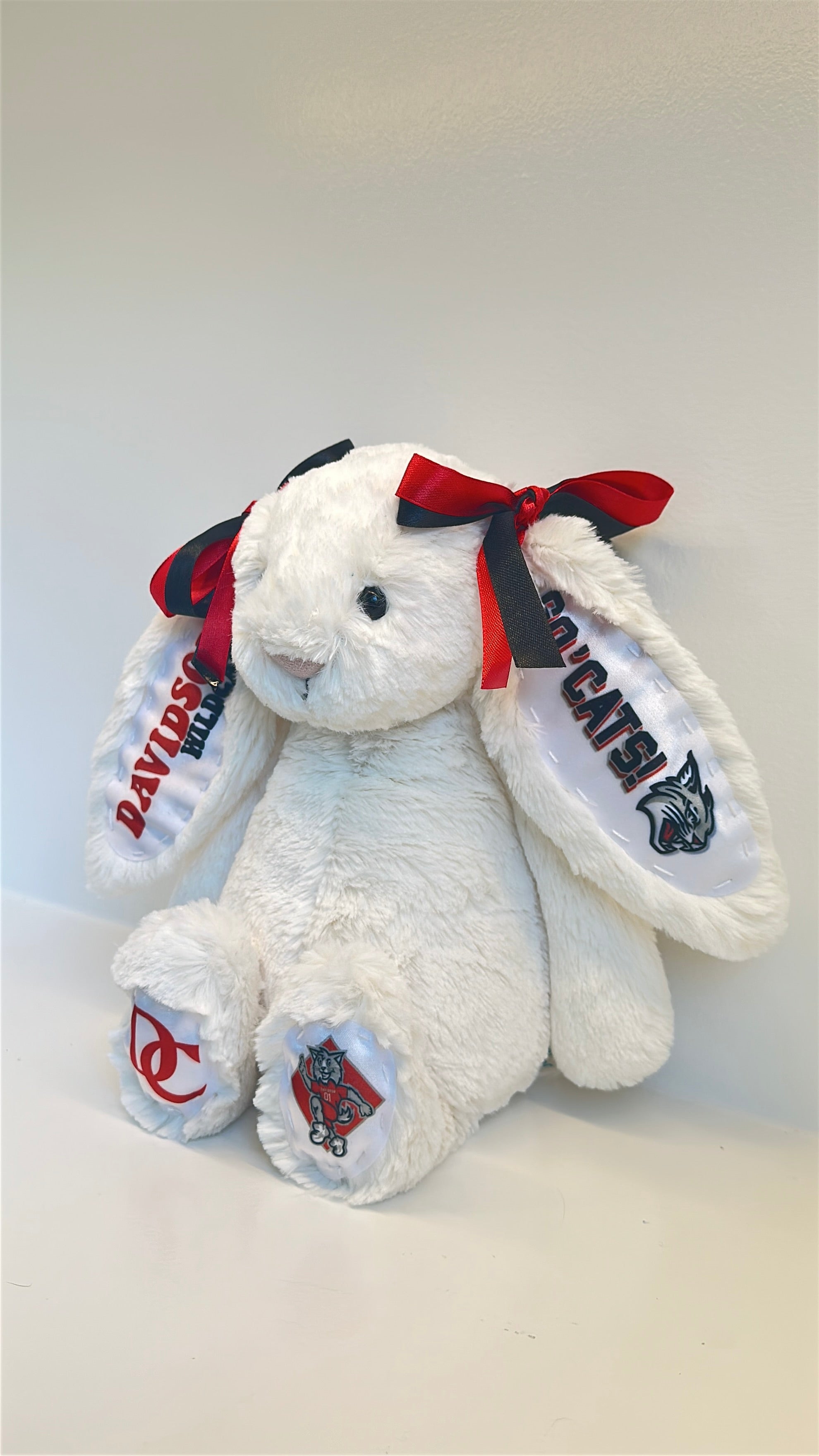Davidson College Fully Custom Jellycat Bunny