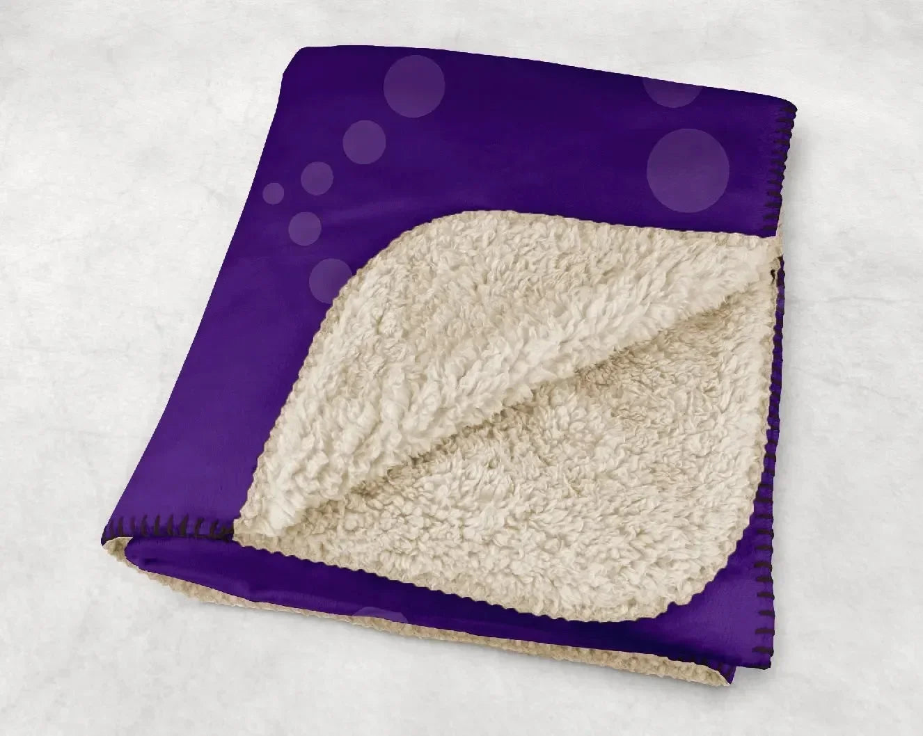 Delta Phi Epsilon XL 60x80 Sherpa Throw Blanket Pearl Pattern