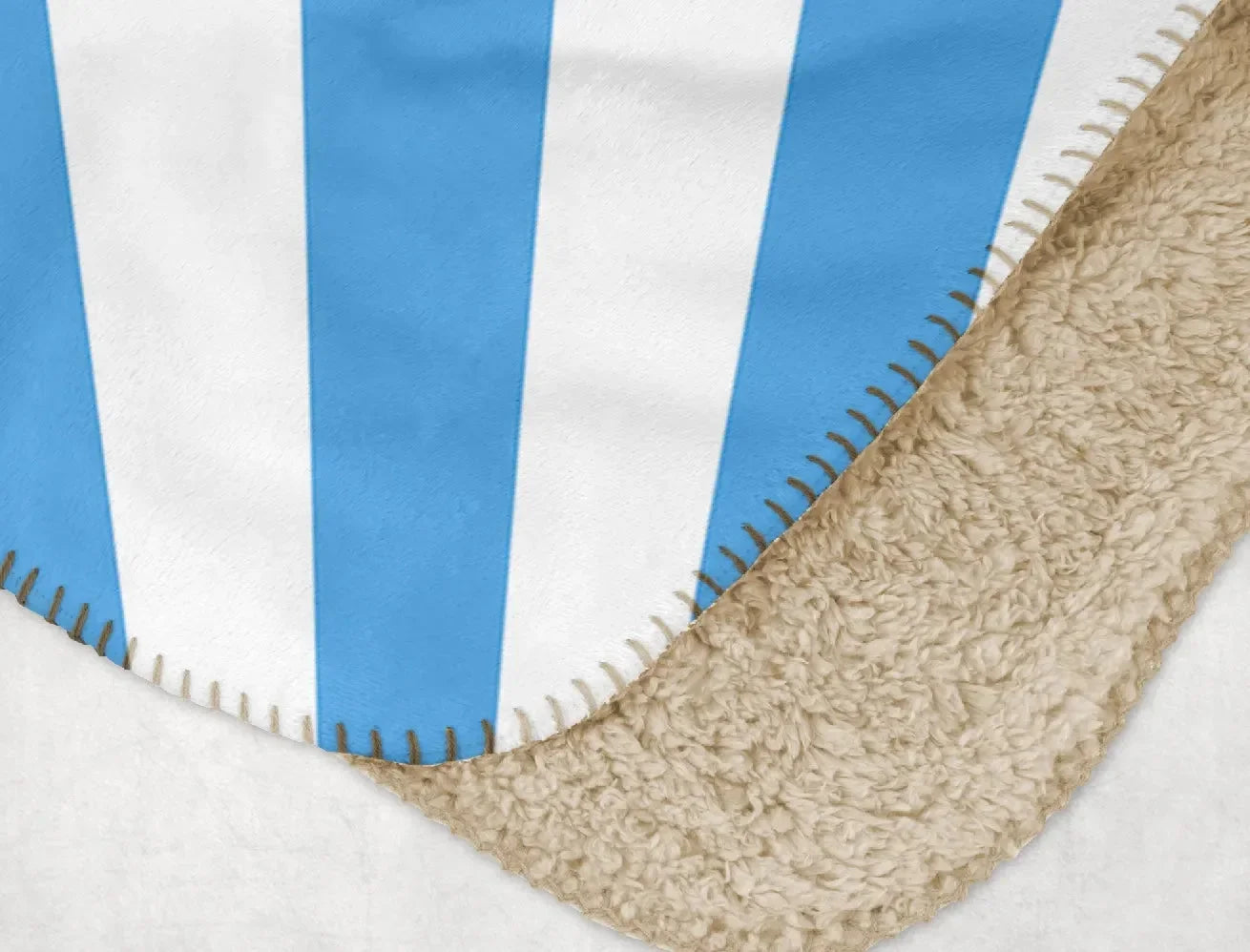 Alpha Delta Pi XL 60x80 Sherpa Throw Blanket - Starburst