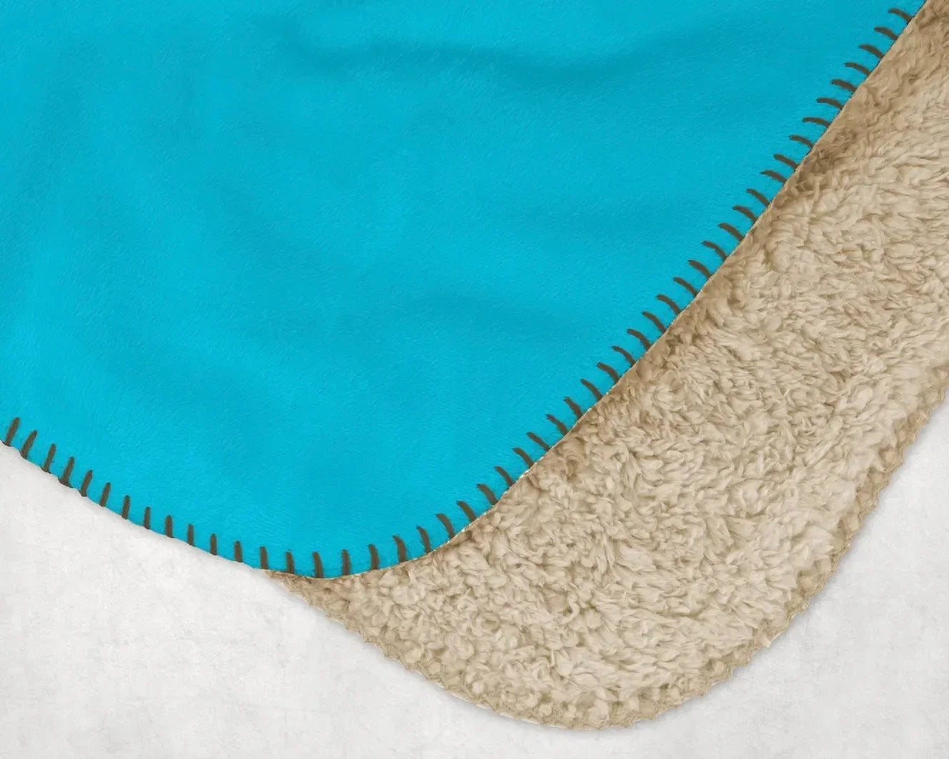 Tri Delta XL 60x80 Blanket - Bright Blue Large Logo