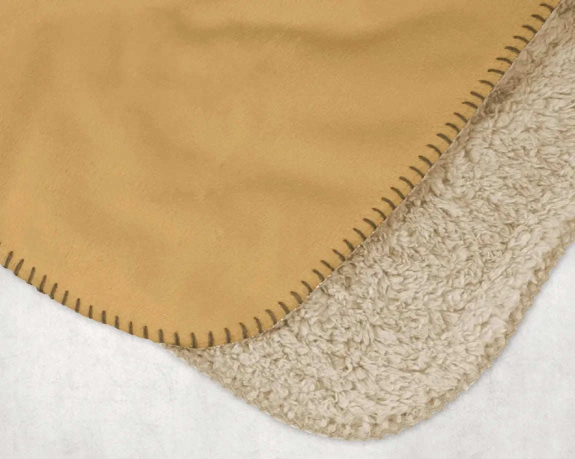 Delta Gamma XL 60x80 Sherpa Throw Blanket - Color Block