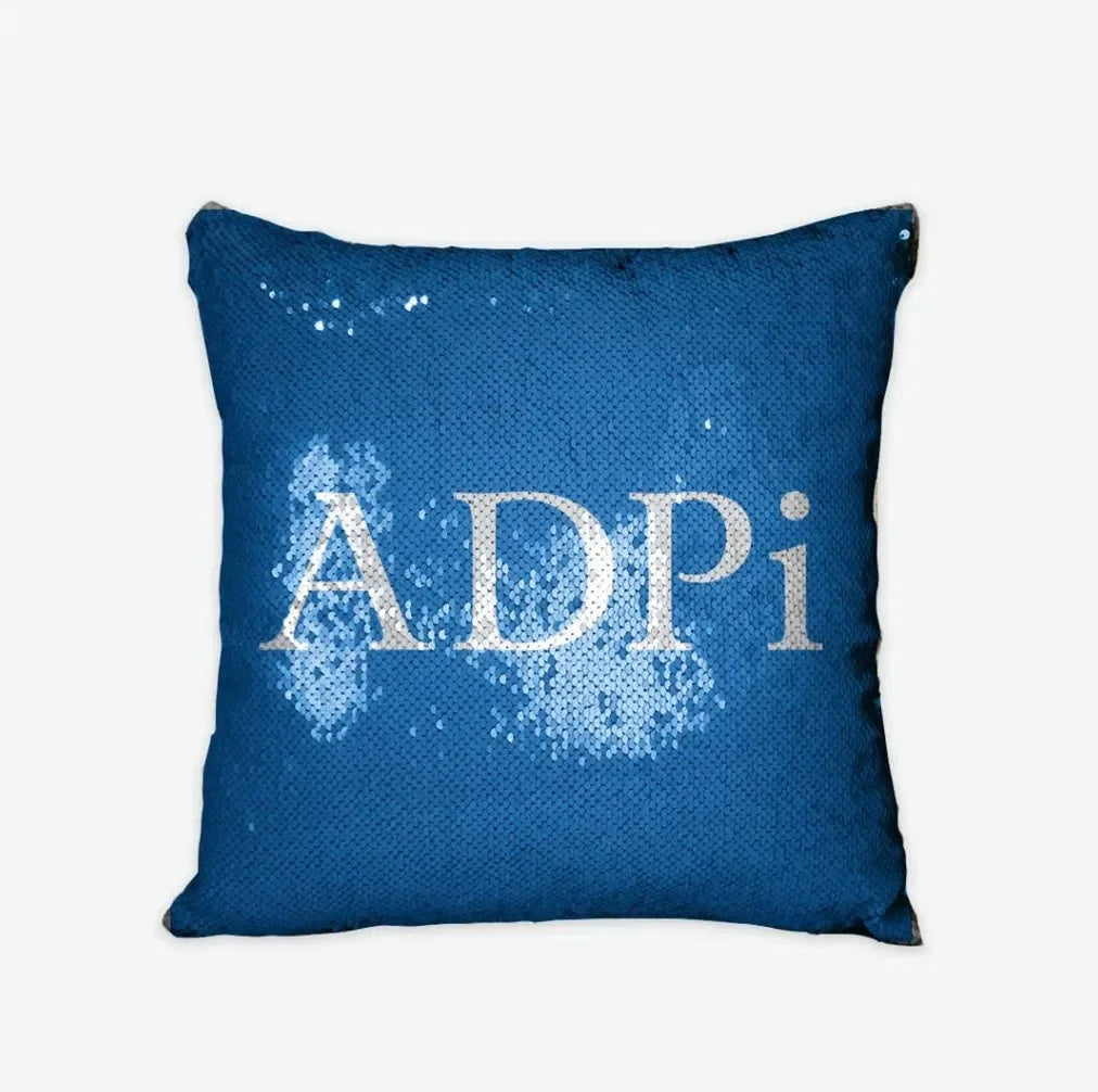 ADPi Sequin Pillow Cover