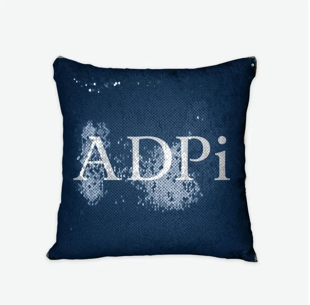 ADPi Sequin Pillow Cover
