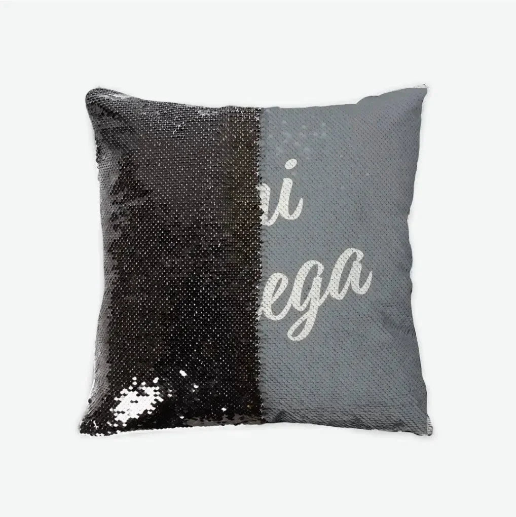 Chi Omega Sequin Pillow Cover