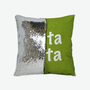 Delta Zeta Sequin Pillow Cover