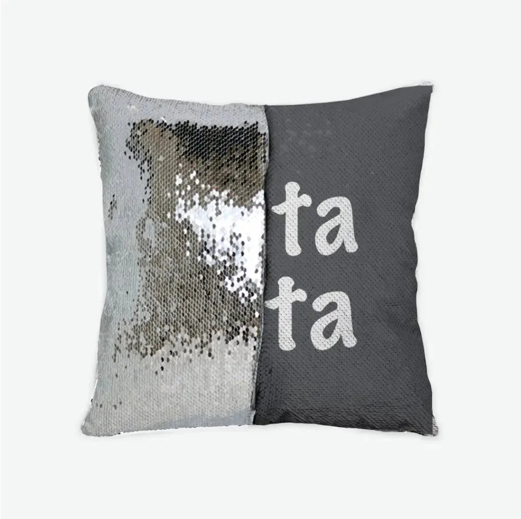 Delta Zeta Sequin Pillow Cover