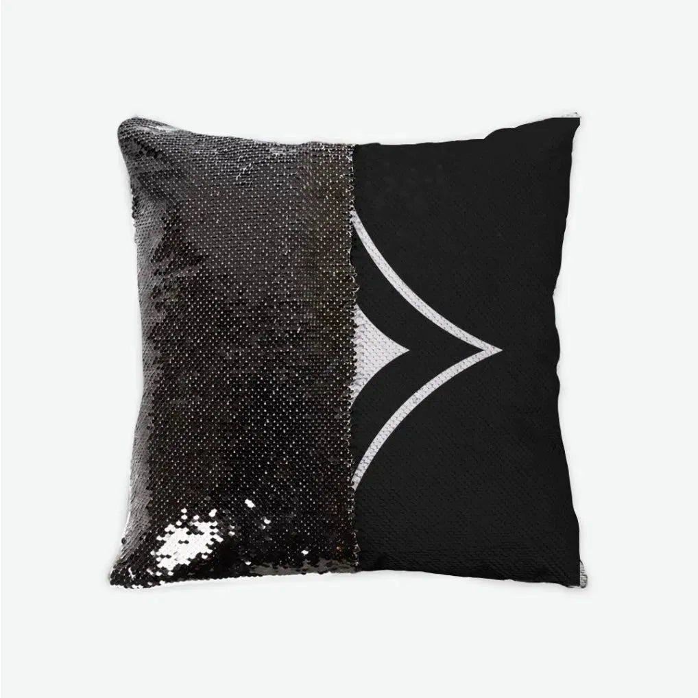 Alpha Sigma Alpha Sequin Pillow Cover - Badgemark