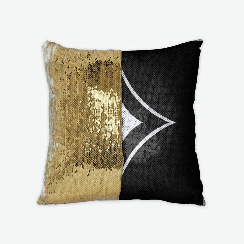 Alpha Sigma Alpha Sequin Pillow Cover - Badgemark