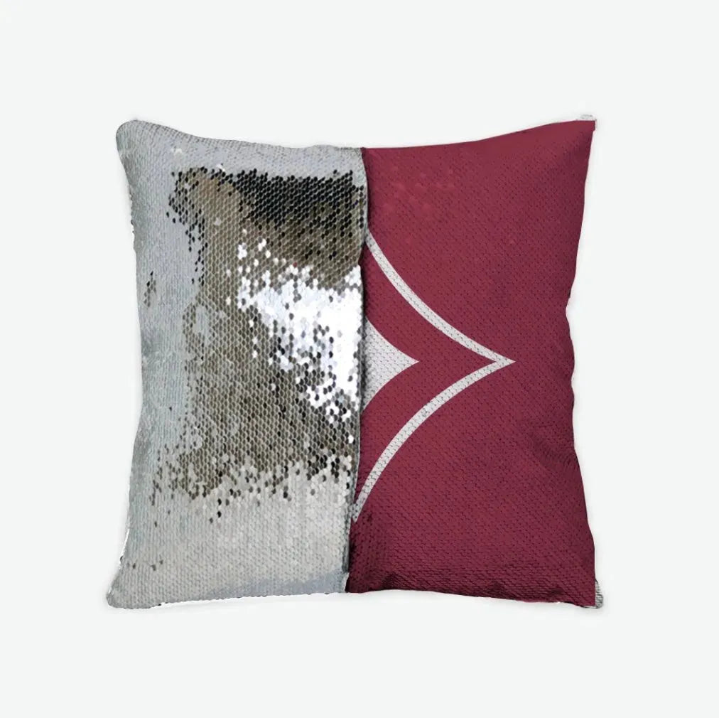Alpha Sigma Alpha Sequin Pillow Cover - Badgemark