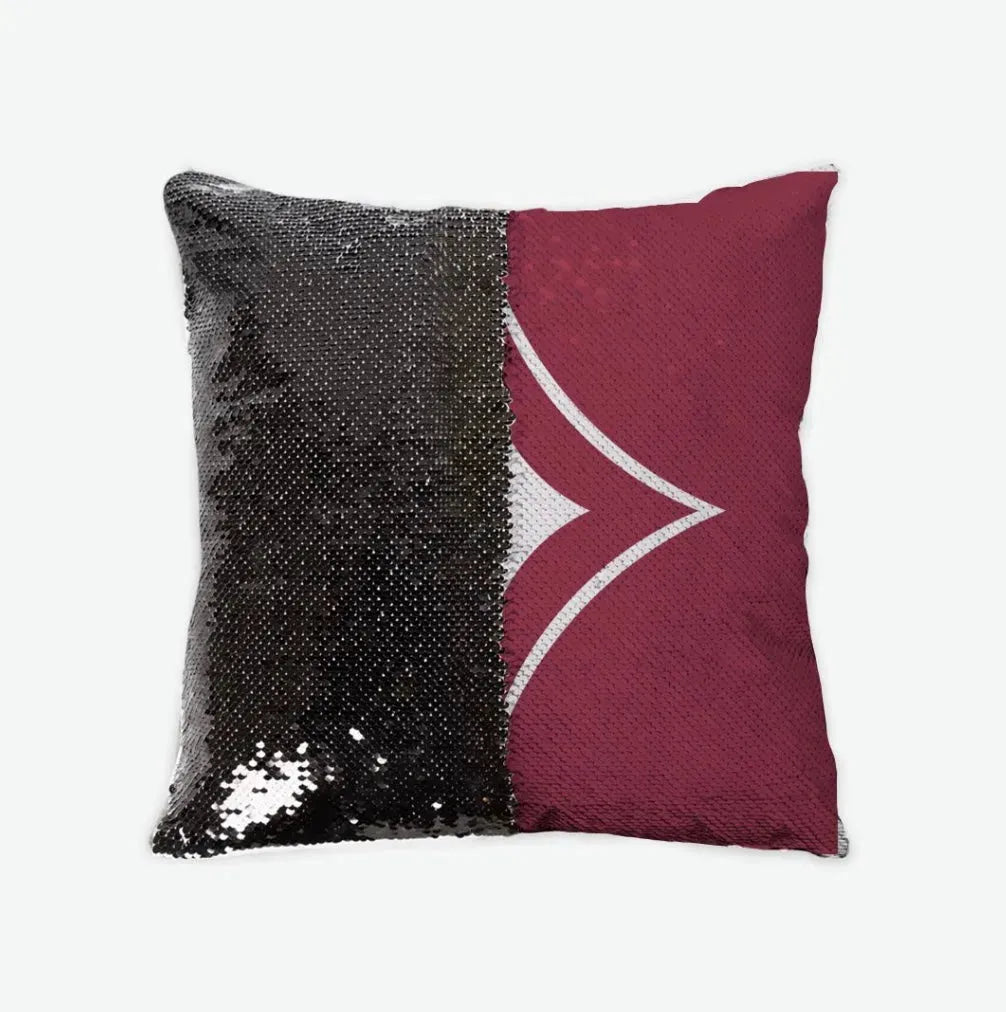 Alpha Sigma Alpha Sequin Pillow Cover - Badgemark