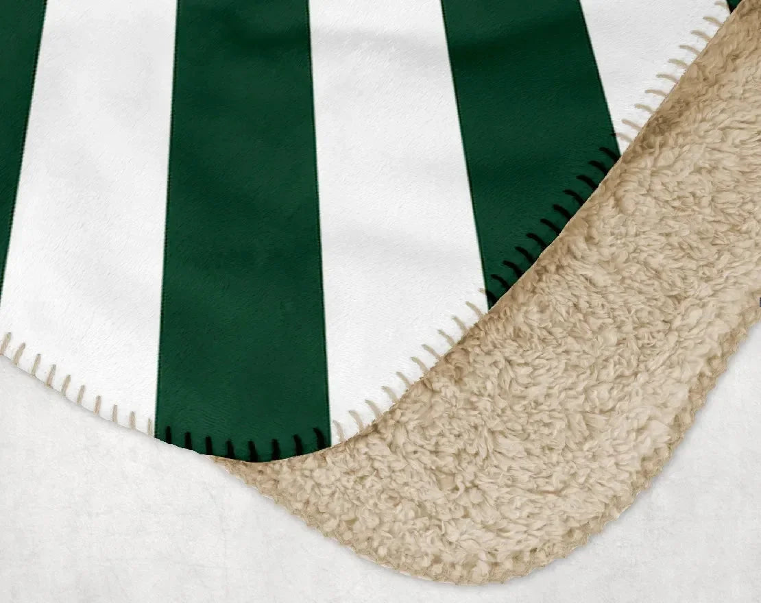 Alpha Sigma Alpha Starburst XL 60x80 Sherpa Throw Blanket