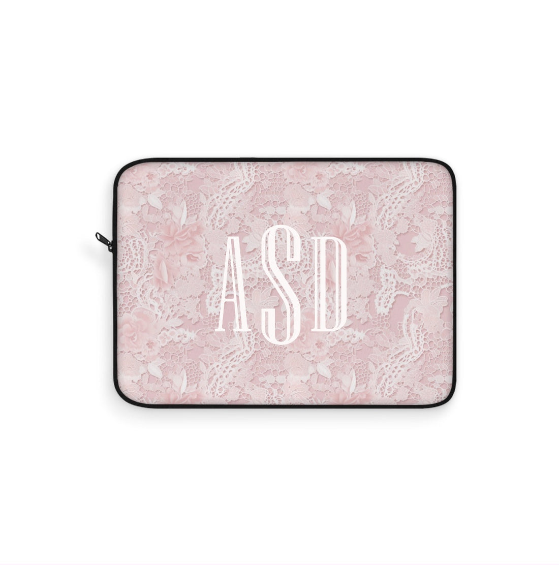 Customizable: Stylish Floral Laptop Sleeve - Elegant Protection for Your Device, Gift for Students, Perfect for College, Work or Travel