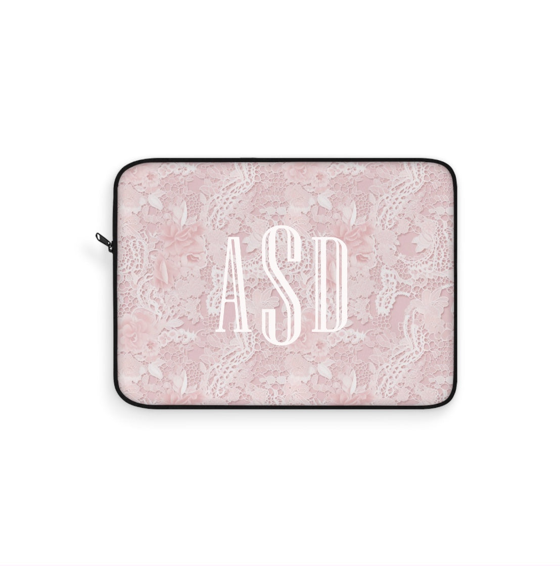 Customizable: Stylish Floral Laptop Sleeve - Elegant Protection for Your Device, Gift for Students, Perfect for College, Work or Travel