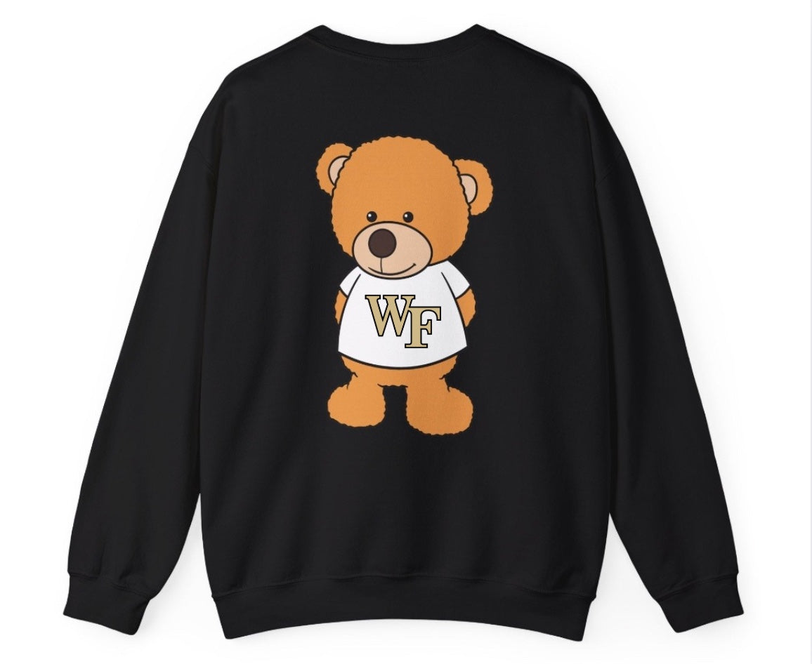 Customizable Bear Crewneck Sweatshirt - College Spirit Apparel