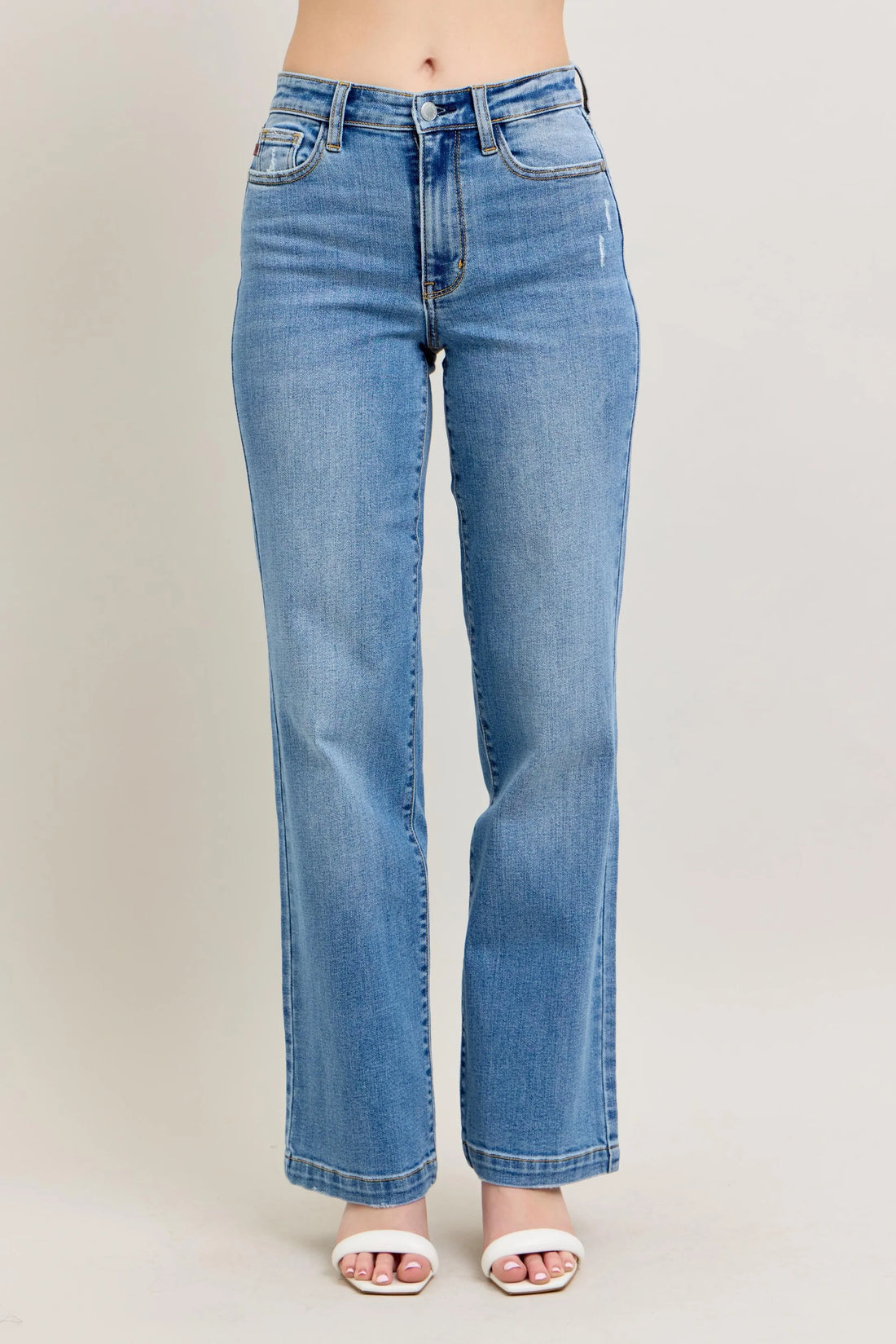 Judy Blue Full Size High Waist Straight Jeans