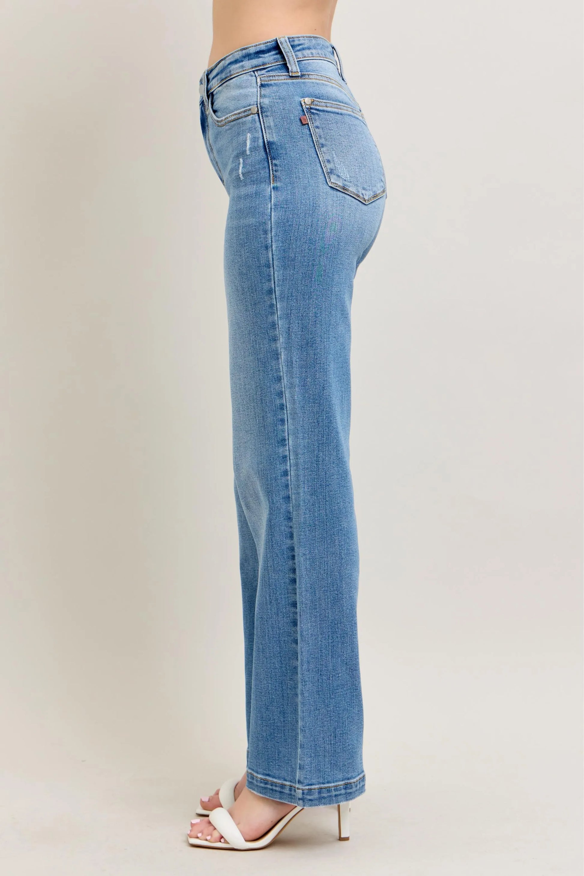 Judy Blue Full Size High Waist Straight Jeans