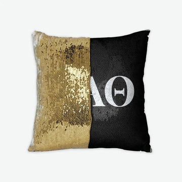 Kappa Alpha Theta Sequin Pillow Cover