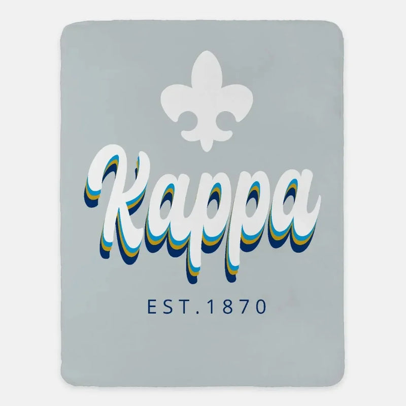 Kappa XL 60x80 Retro Sherpa Blanket