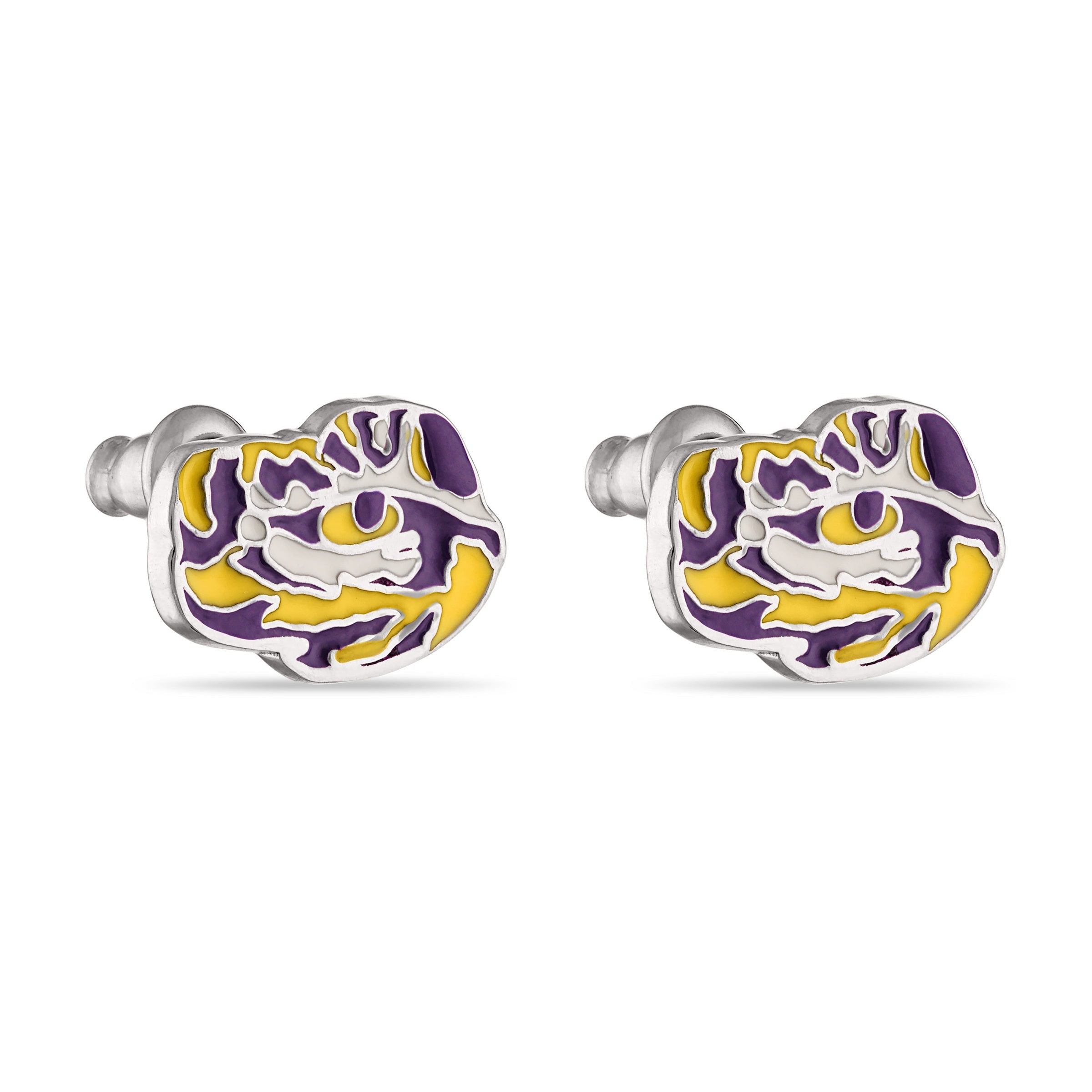 LSU Tiger Eye Studs