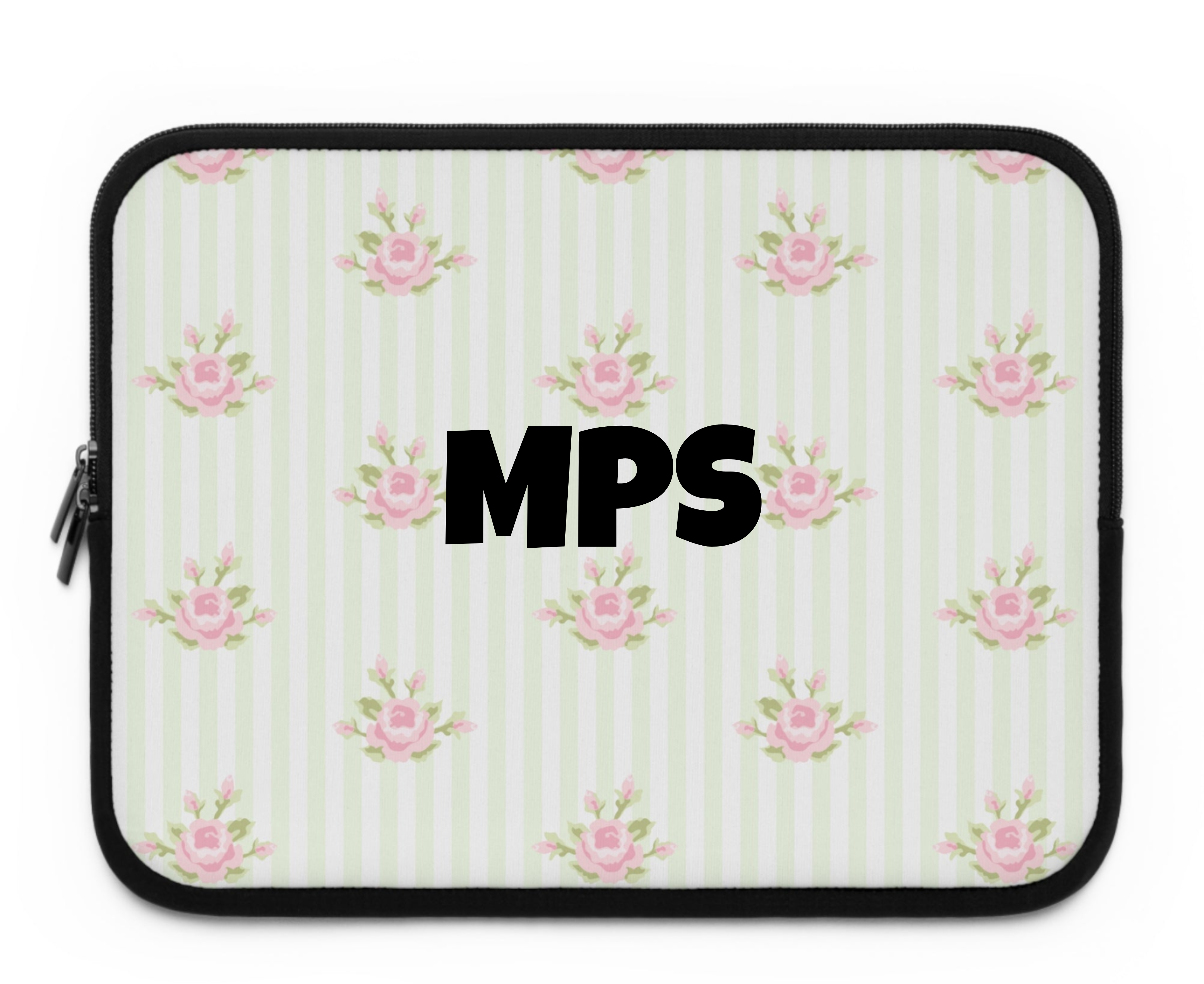 Customizable: Floral Laptop Sleeve, Elegant Computer Case for Women, Perfect Gift for Students, Mother's Day, Accessories for Tech Lovers
