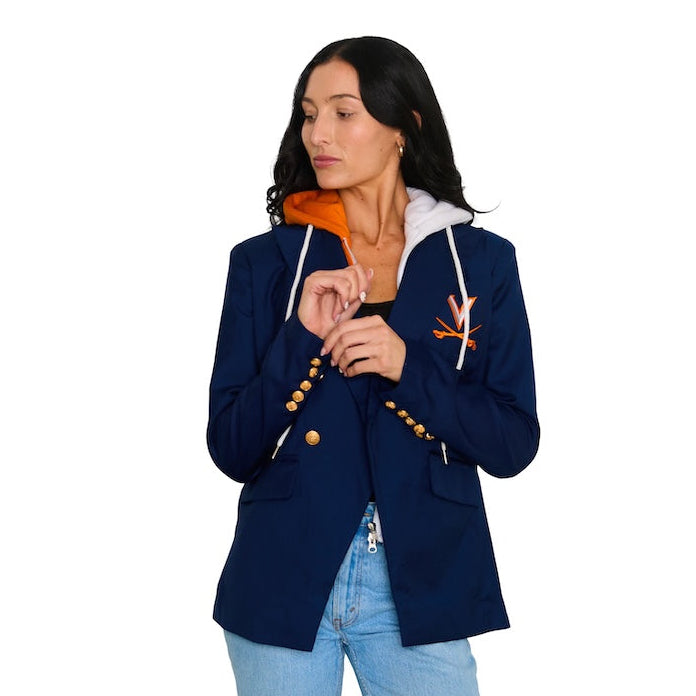 Virginia Cavaliers Hooded Blazer Jacket