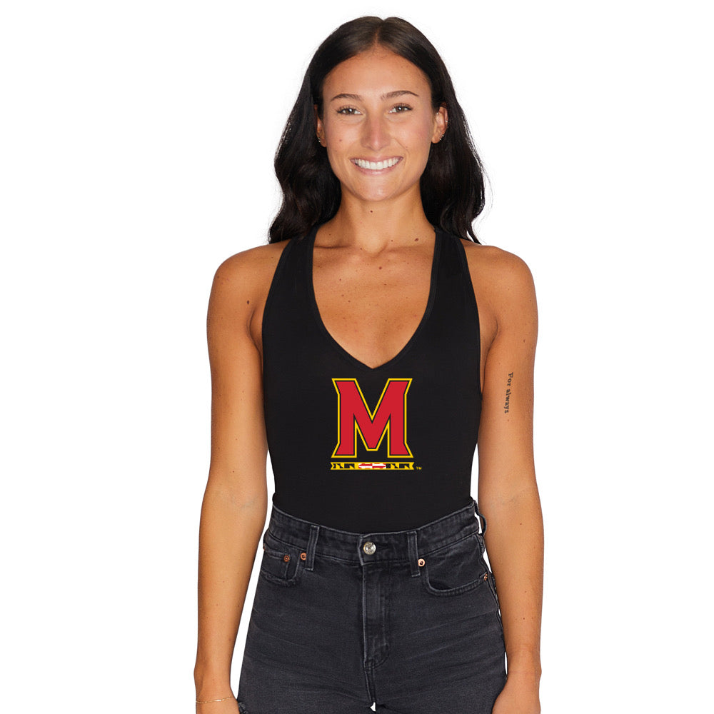 Maryland Terps Black Bodysuit