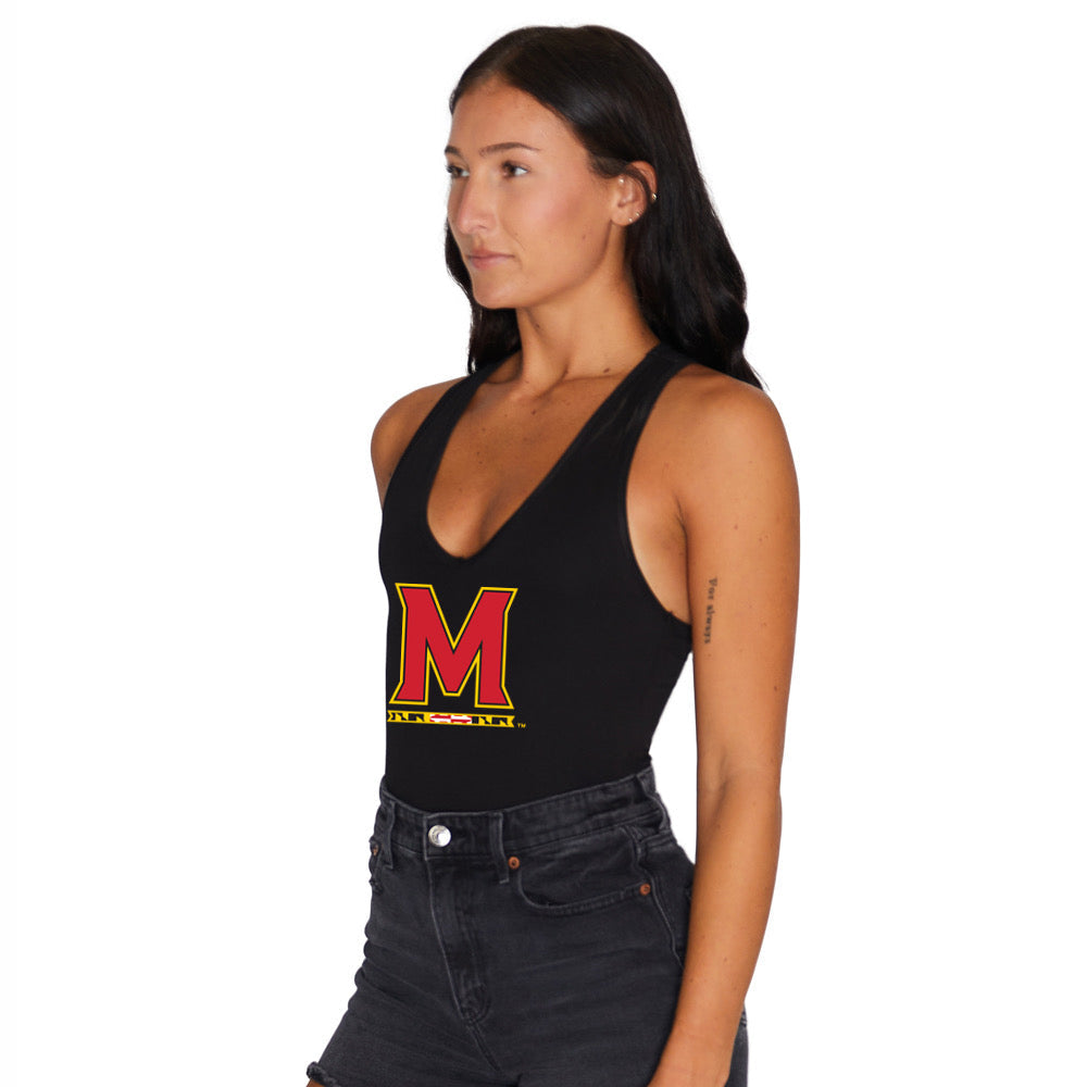 Maryland Terps Black Bodysuit