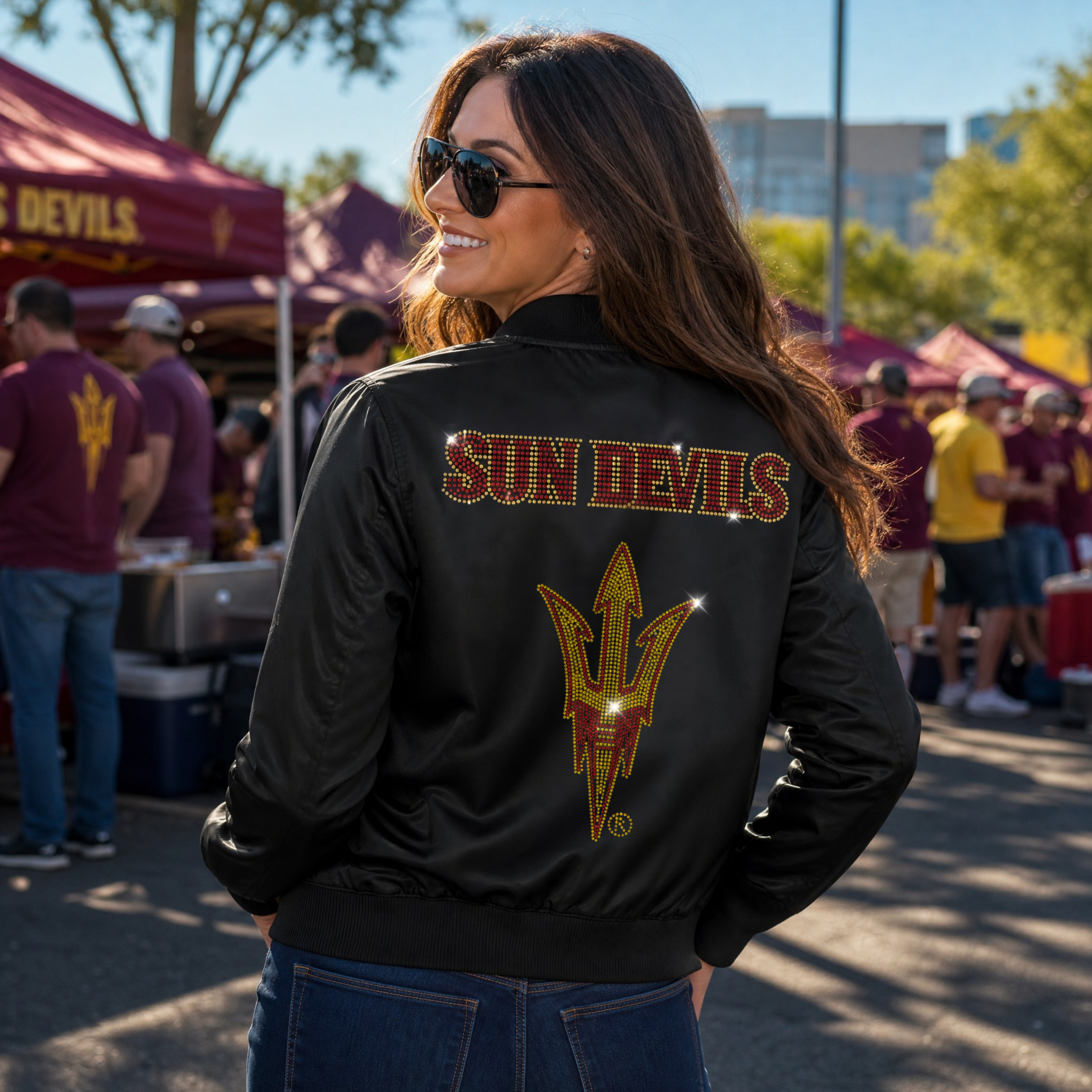 Arizona State Sun Devils Fork Black Bomber