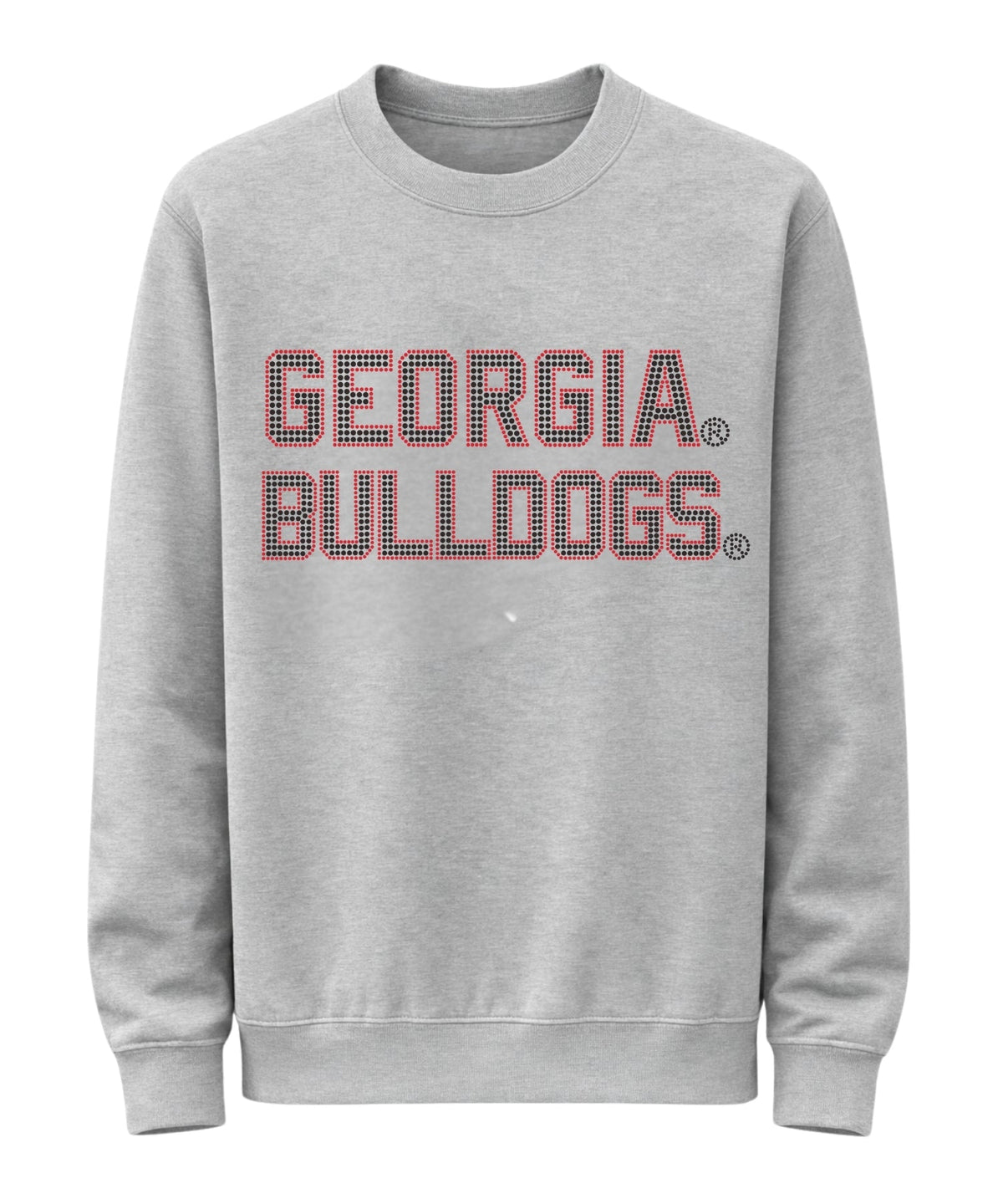 University of Georgia Bulldogs Gray Crewneck Sweatshirt