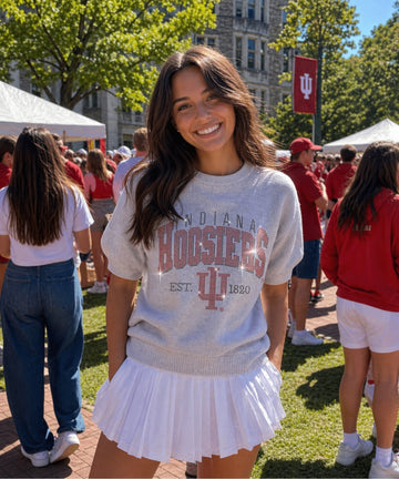 Indiana University EST. 1820 Gray Sweater