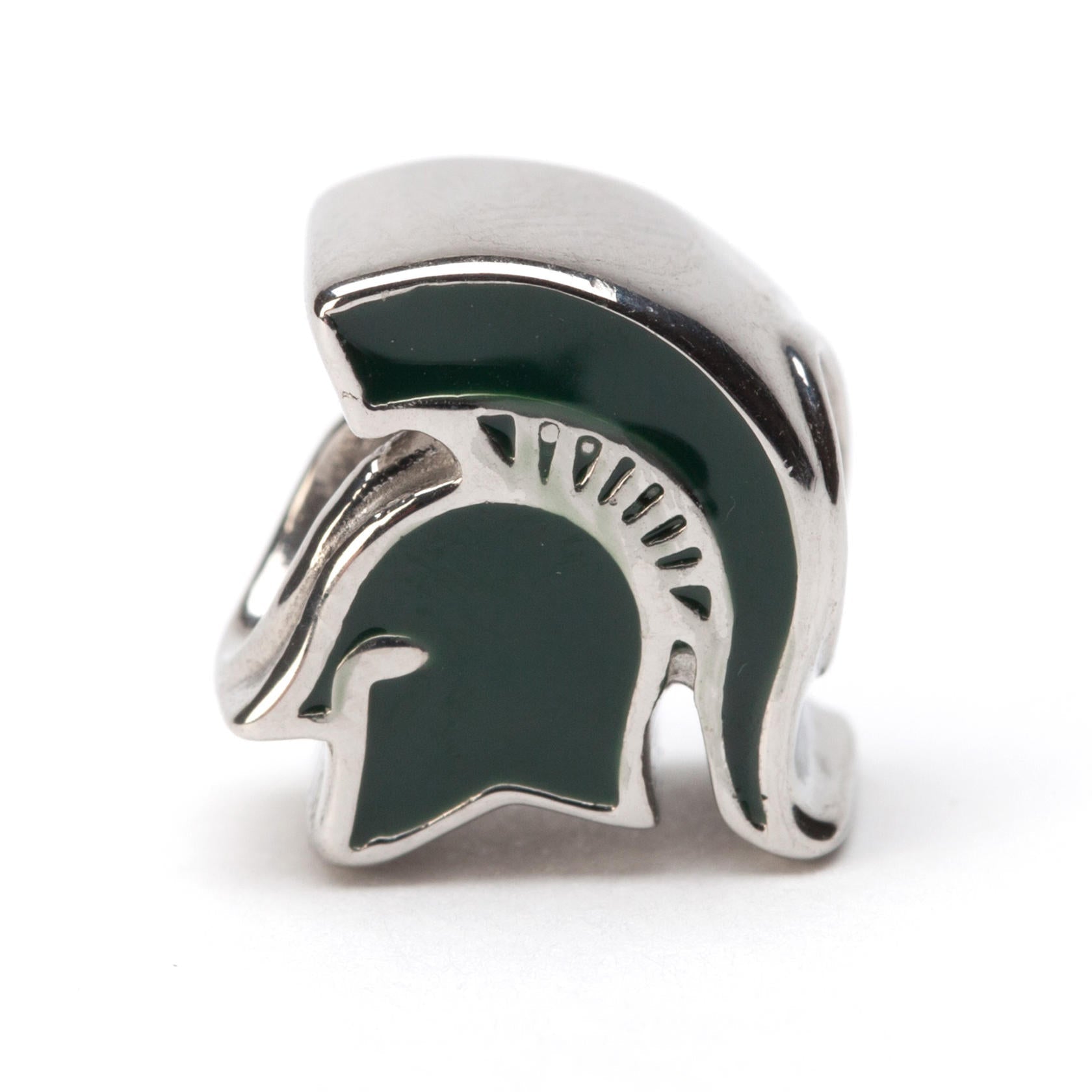 MSU Spartan Bead Green