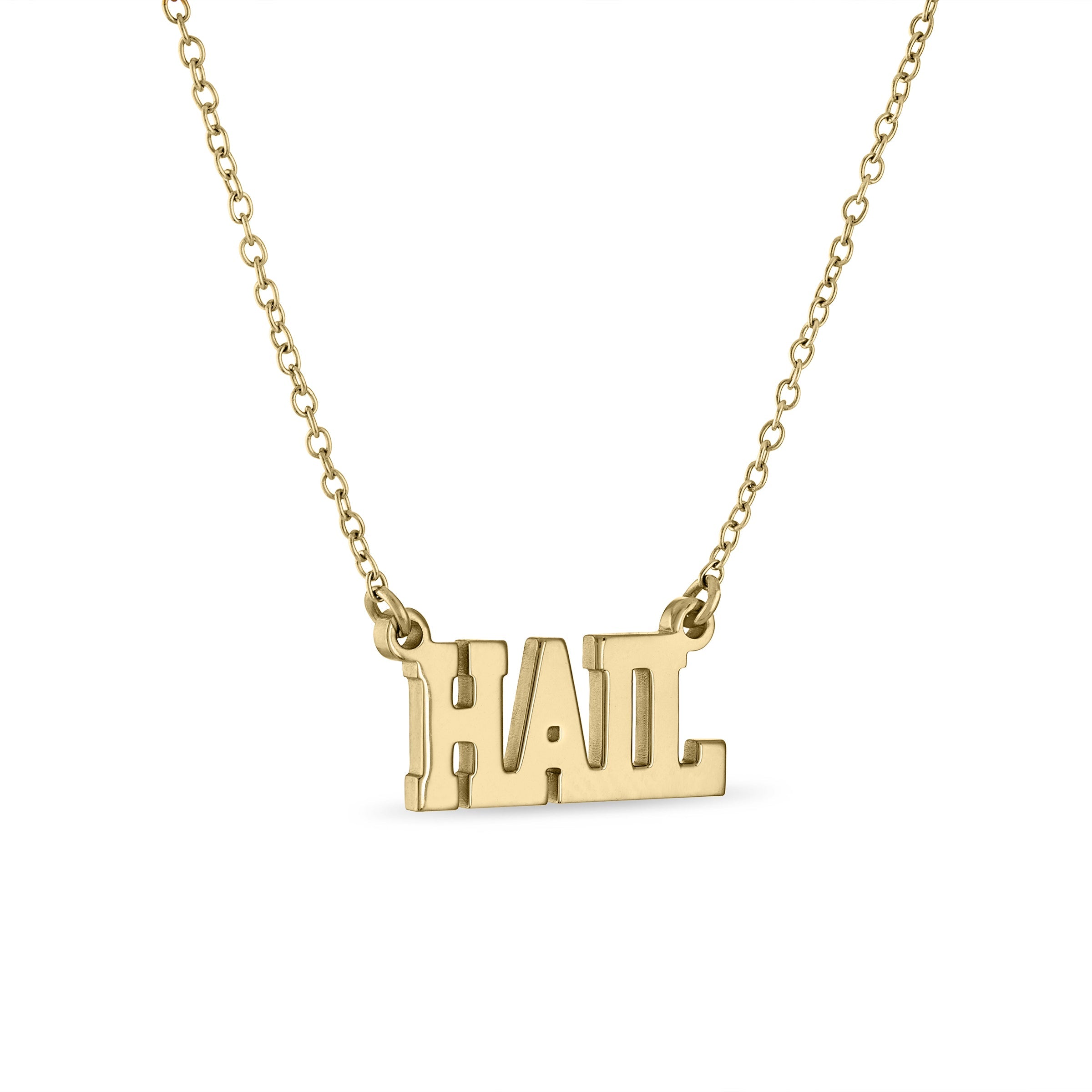 University of Michigan Necklace 'Hail'
