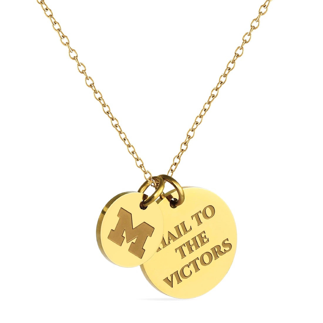 University of Michigan Charm Necklace