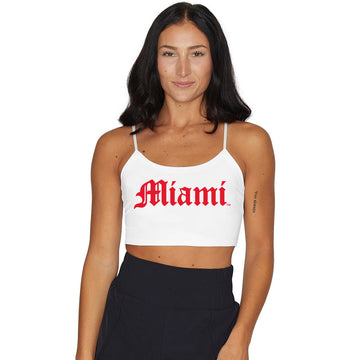 Miami University Old English Spaghetti Tank