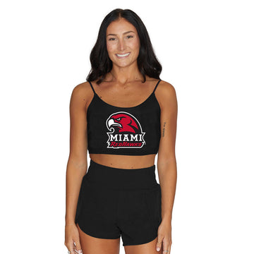 Miami University Black Spaghetti Tank