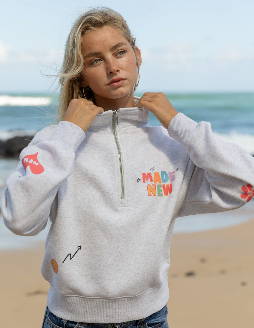 Made New Women's Half-Zip
