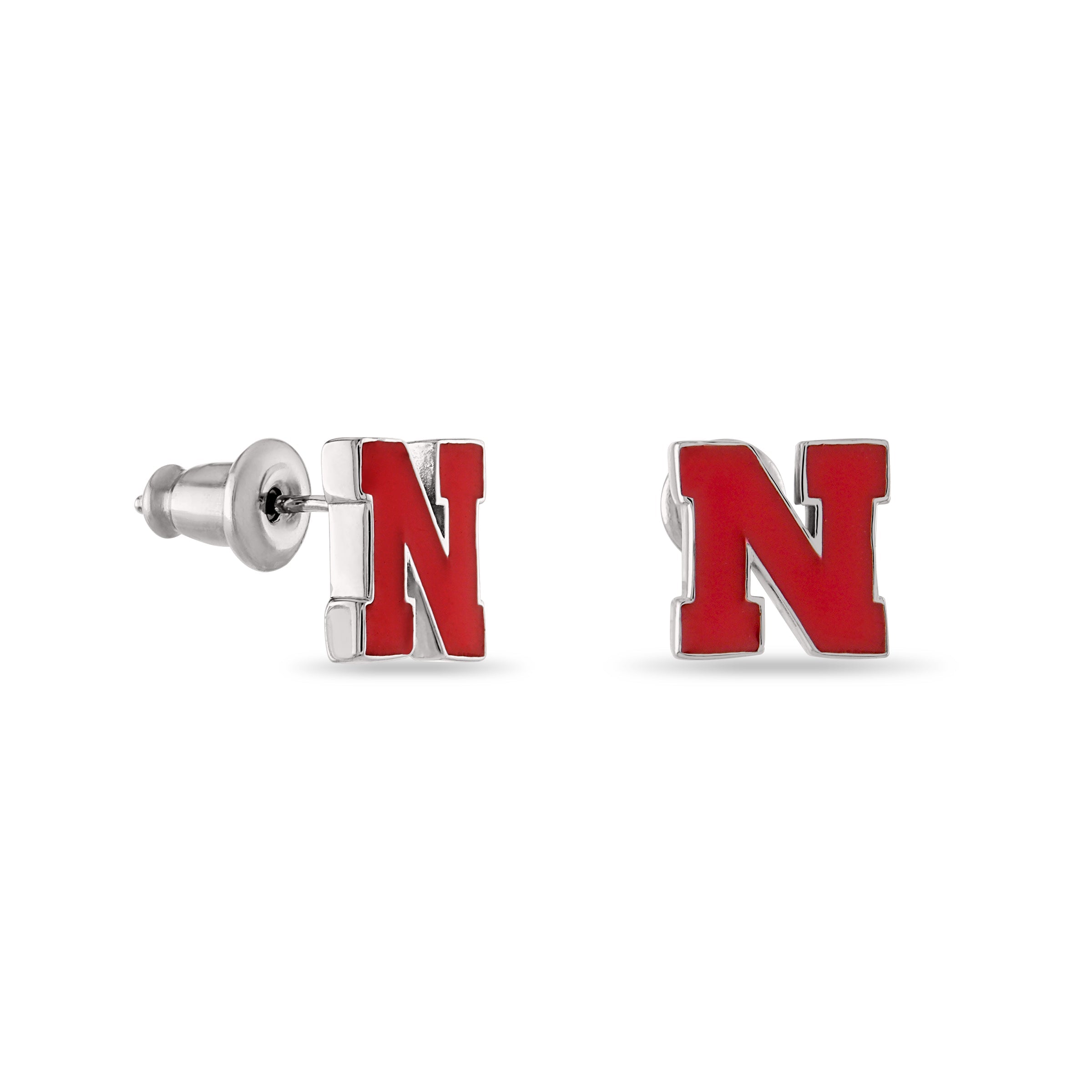 Nebraska Block N Studs
