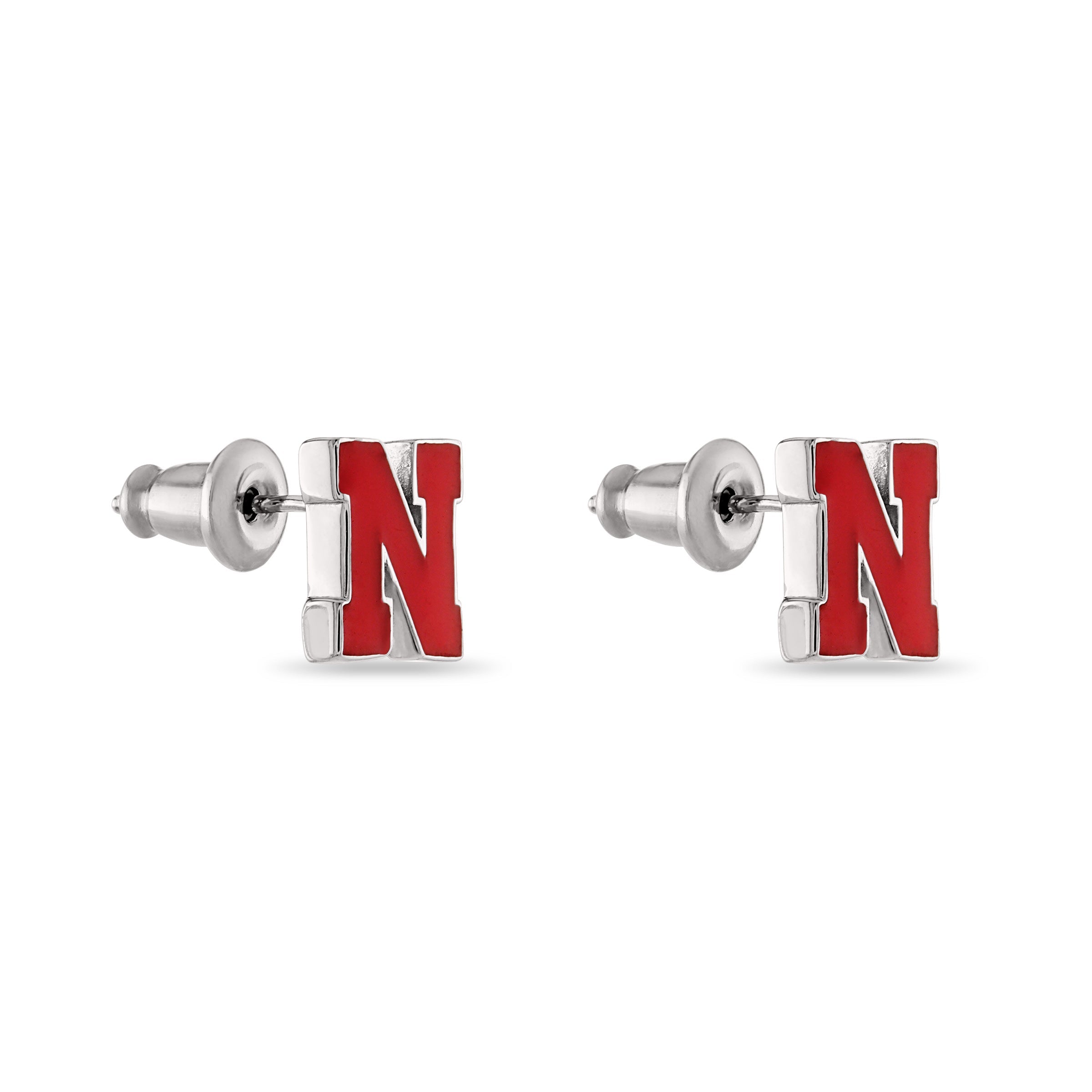 Nebraska Block N Studs