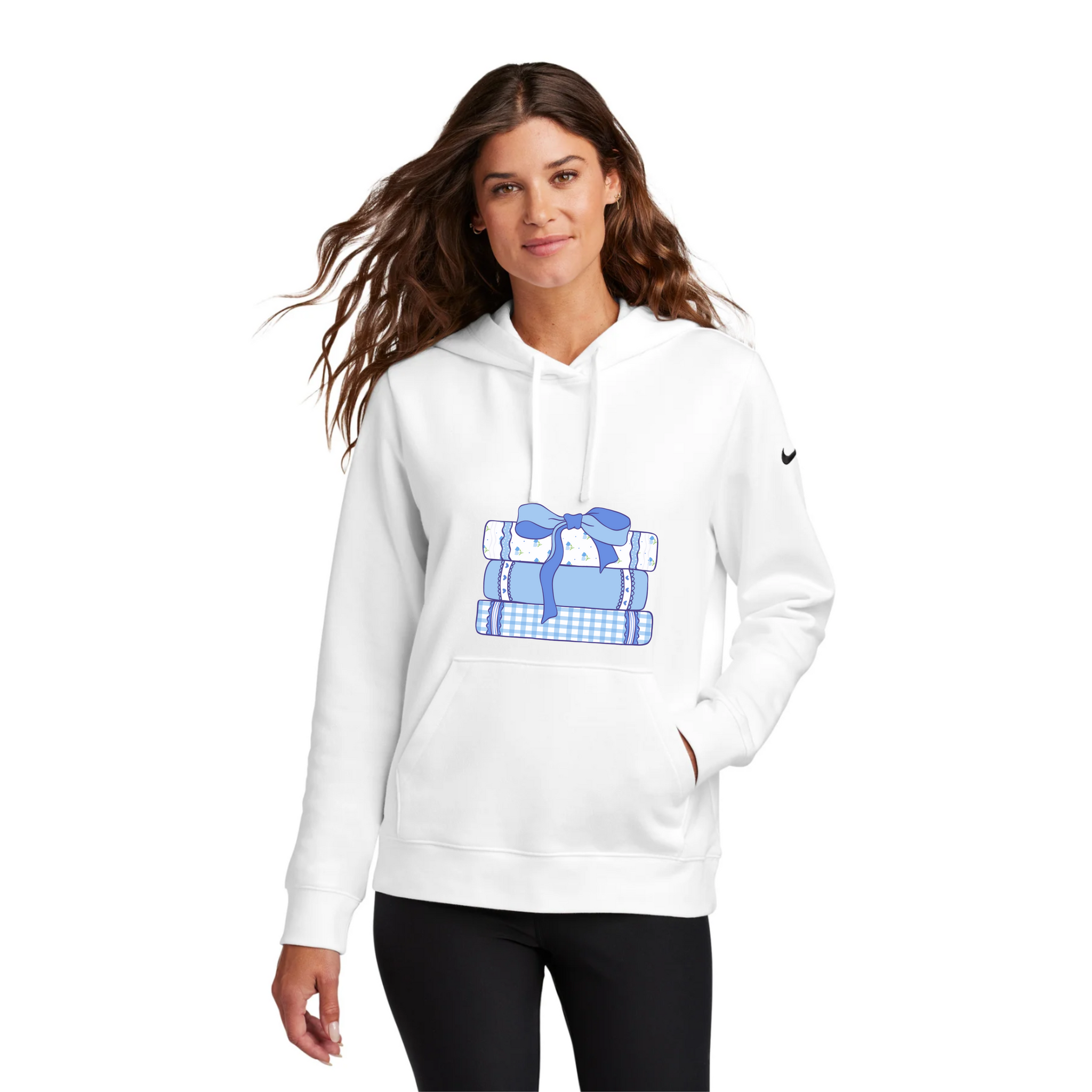 Customizable: Girly Book Club Nike Hoodie