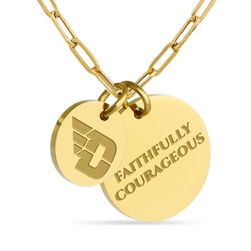 Dayton Paperclip Chain Charm Necklace