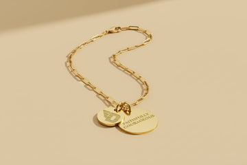 Dayton Paperclip Chain Charm Necklace