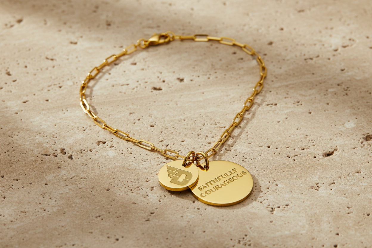 Dayton Paperclip Chain Charm Necklace