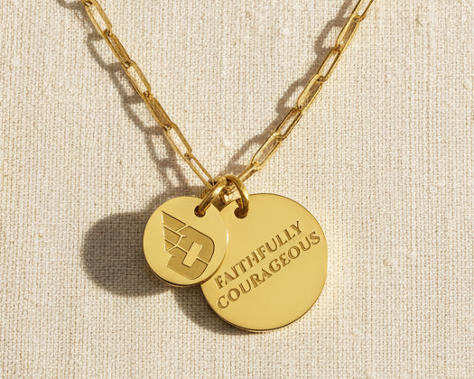 Dayton Paperclip Chain Charm Necklace