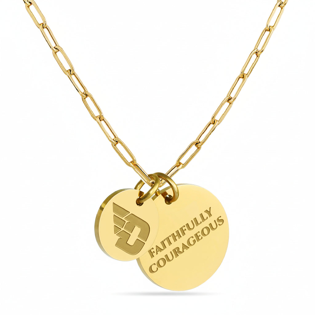 Dayton Paperclip Chain Charm Necklace