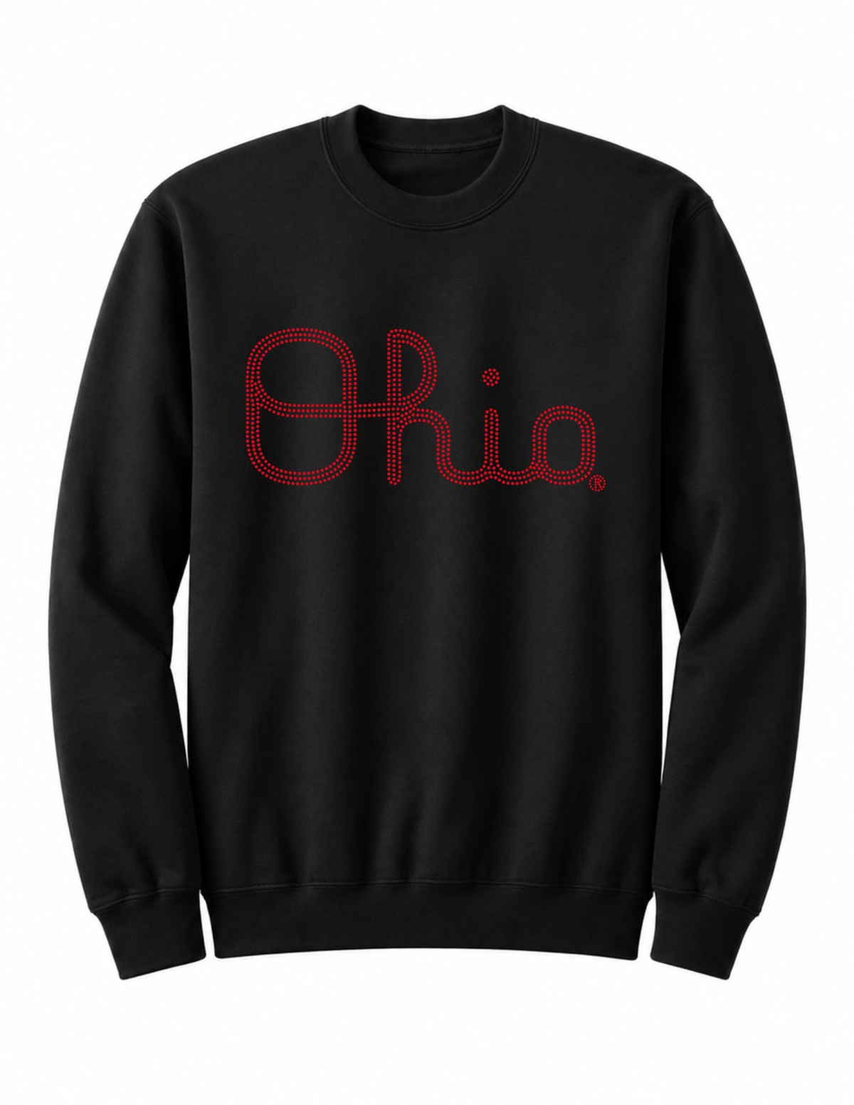 Ohio State Script Crewneck Black Sweatshirt