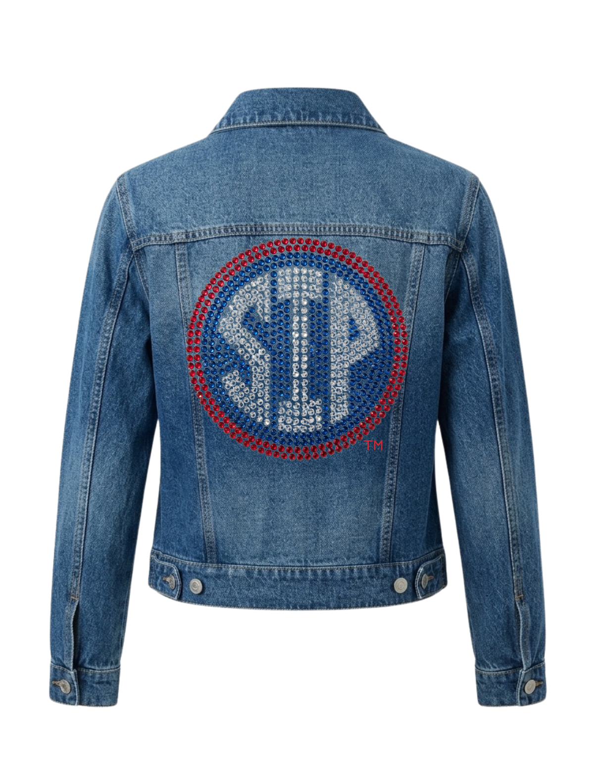 University of Mississippi SIP Decal Blue Denim Jacket